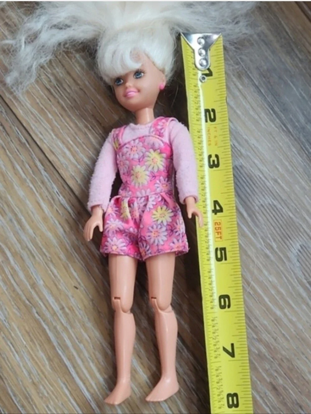 Vintage Stacie Kid Barbie Doll Pink Outfit